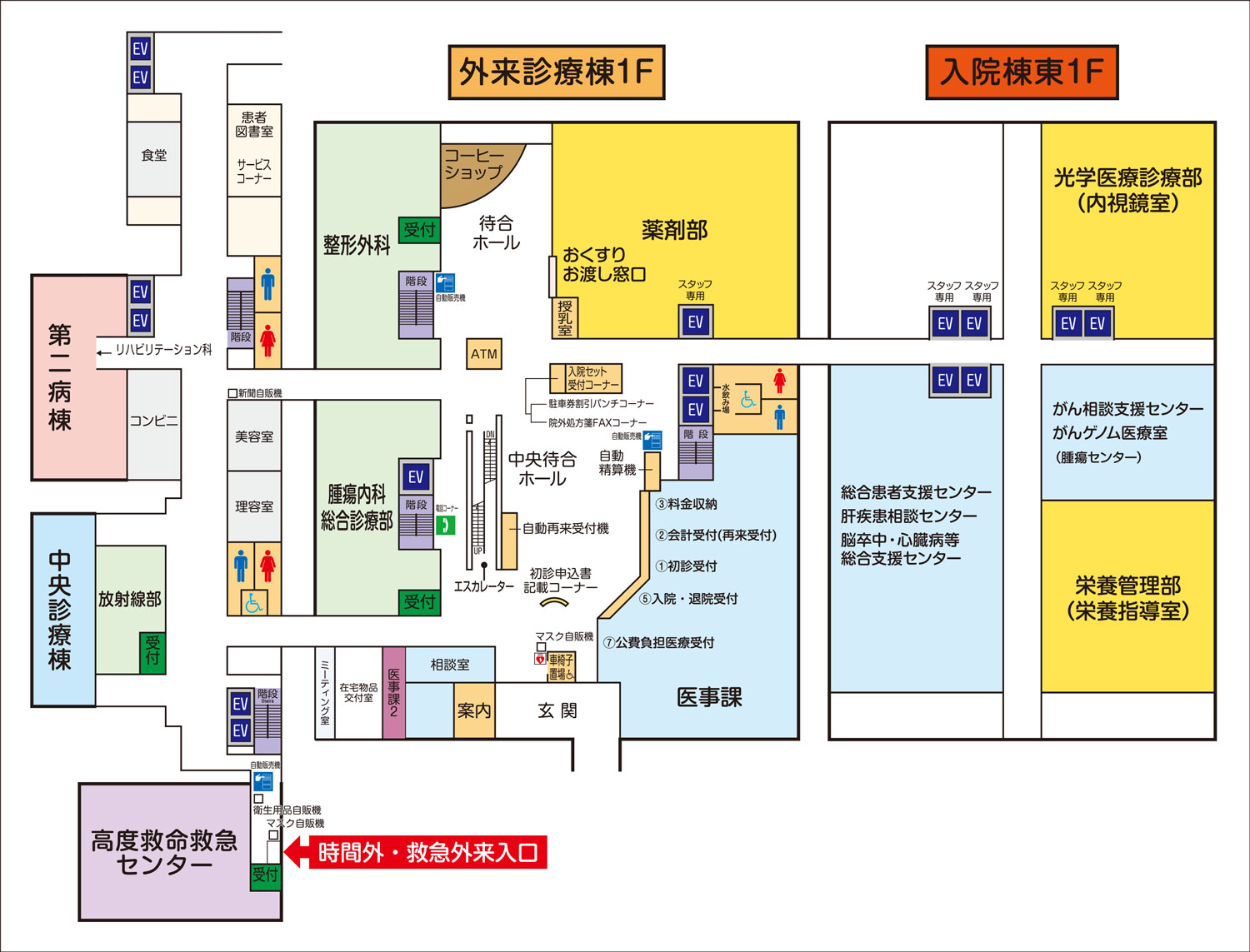 1階フロアマップ